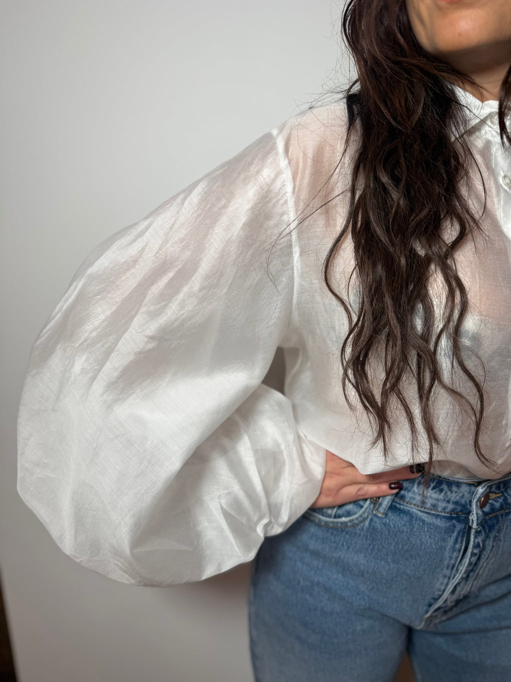 Chemise manches ballons