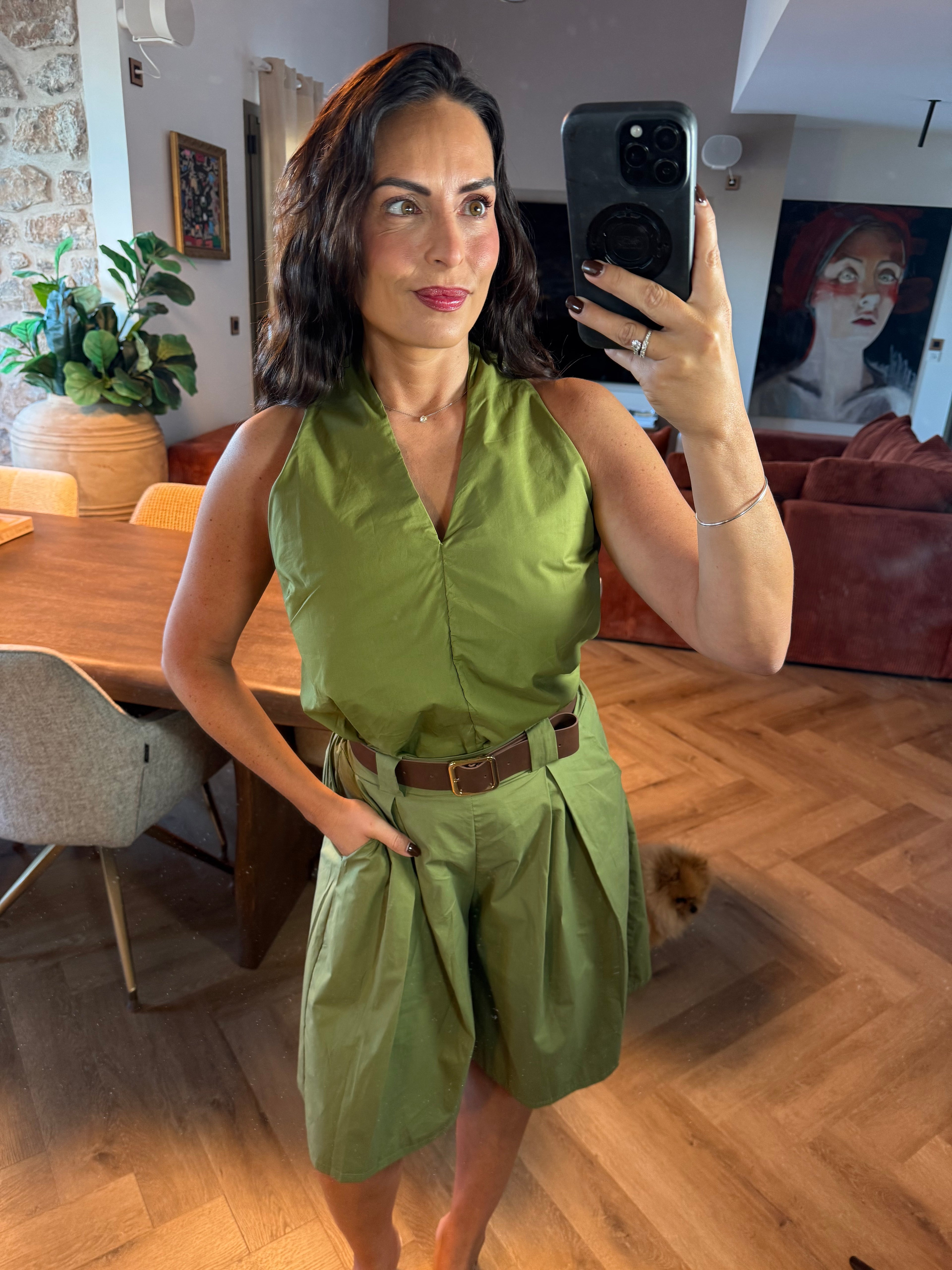 Top vert olive