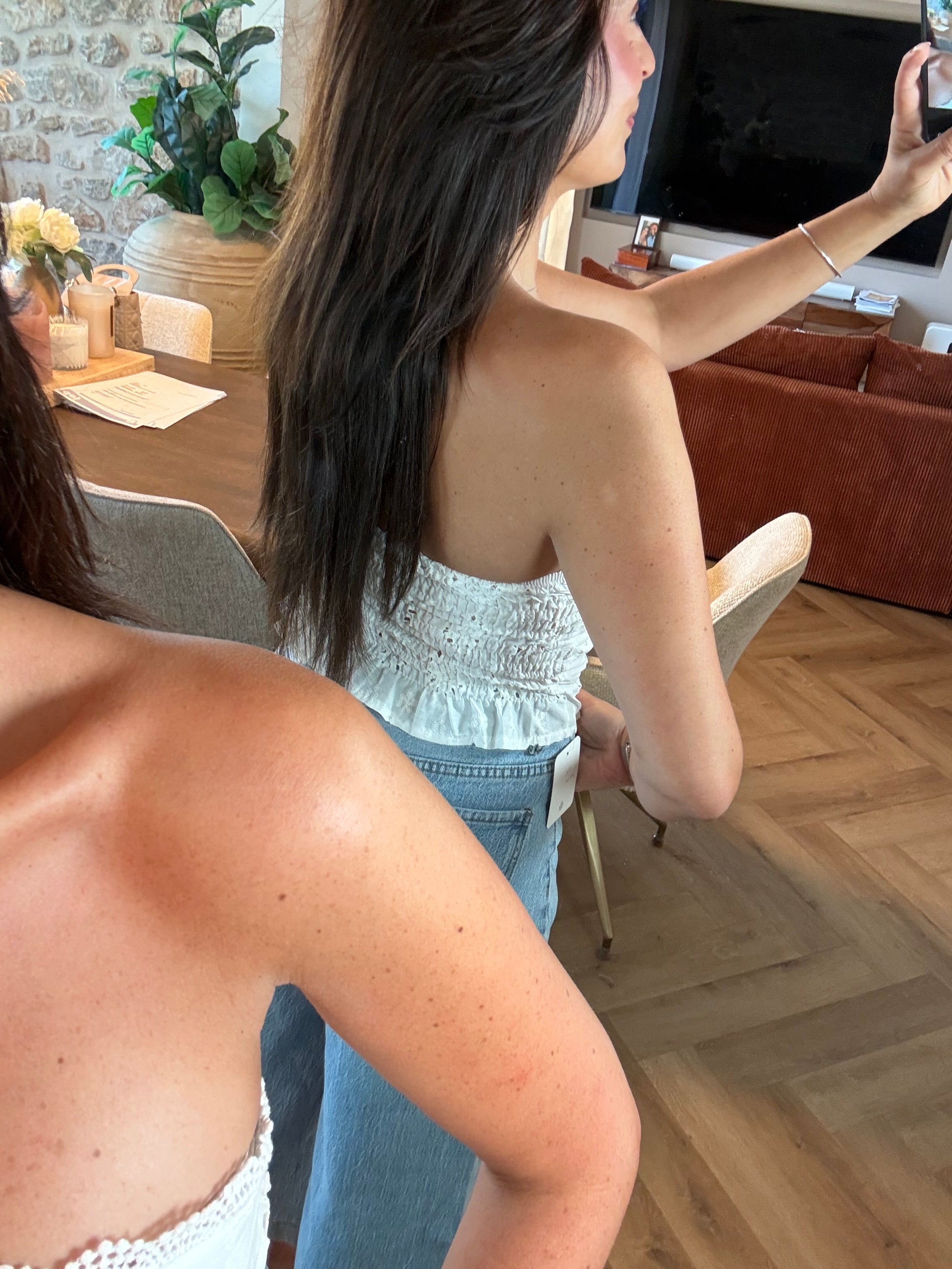 Bustier blanc