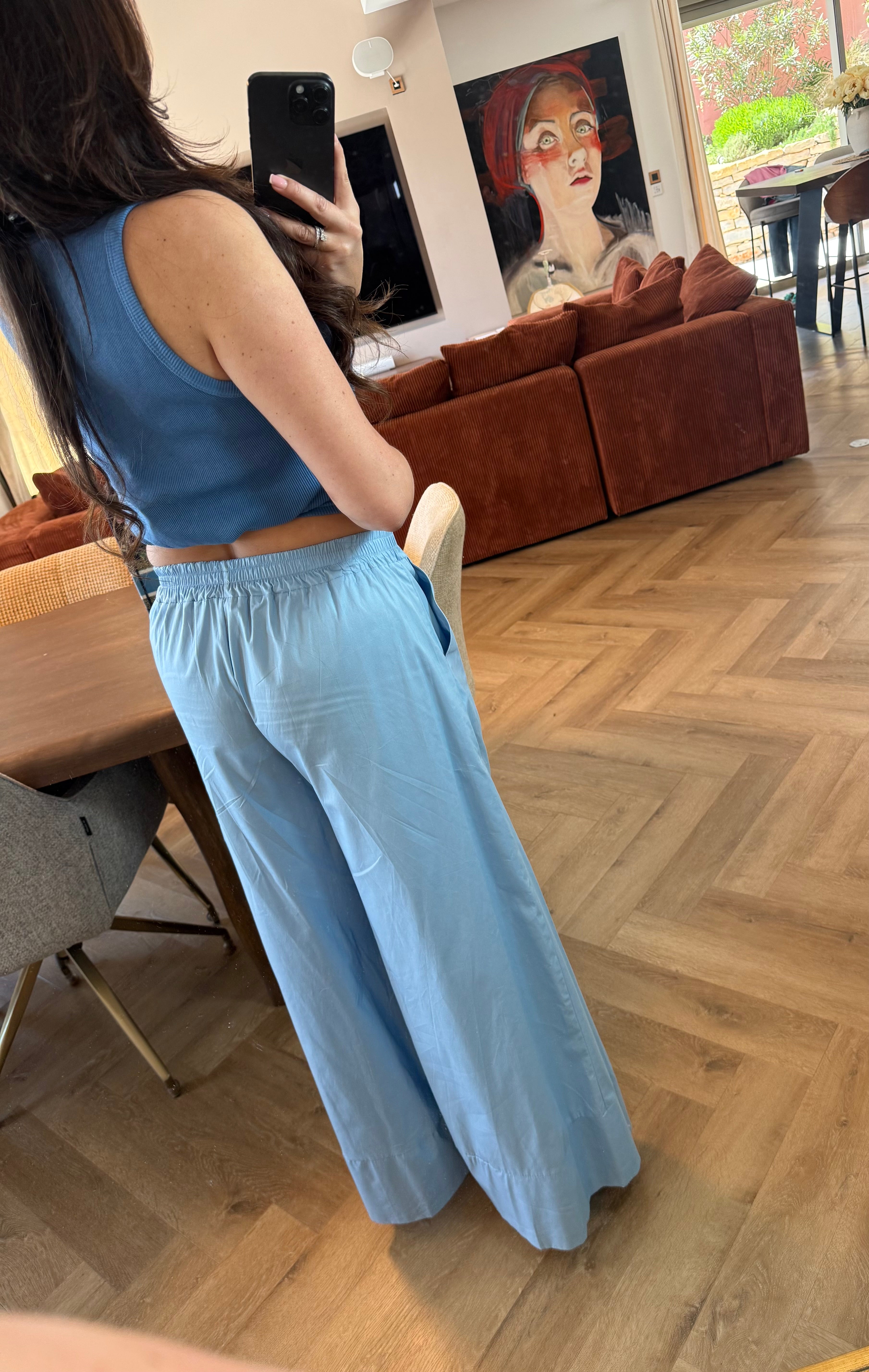 Pantalon palazzo Irène