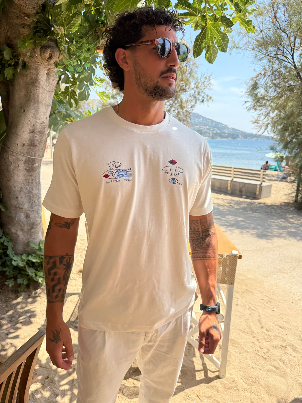 T-shirt sable L’aventure