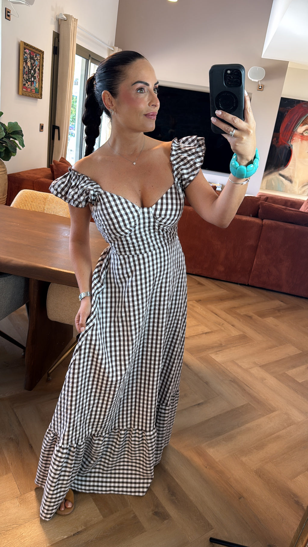 Robe vichy