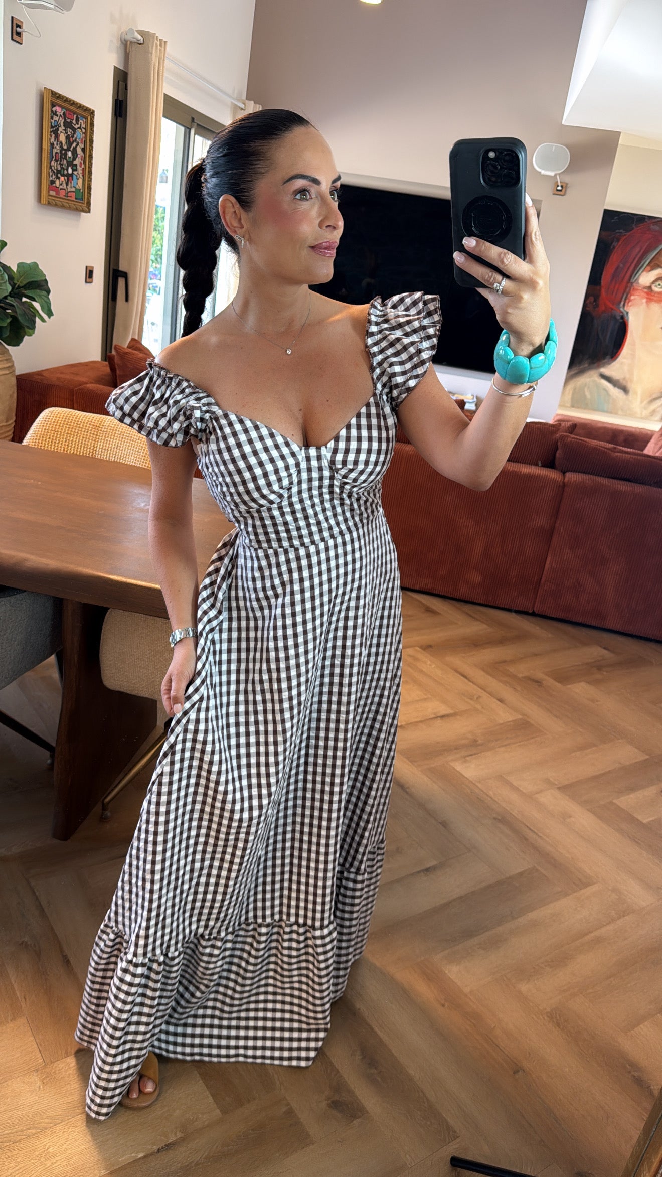 Robe vichy