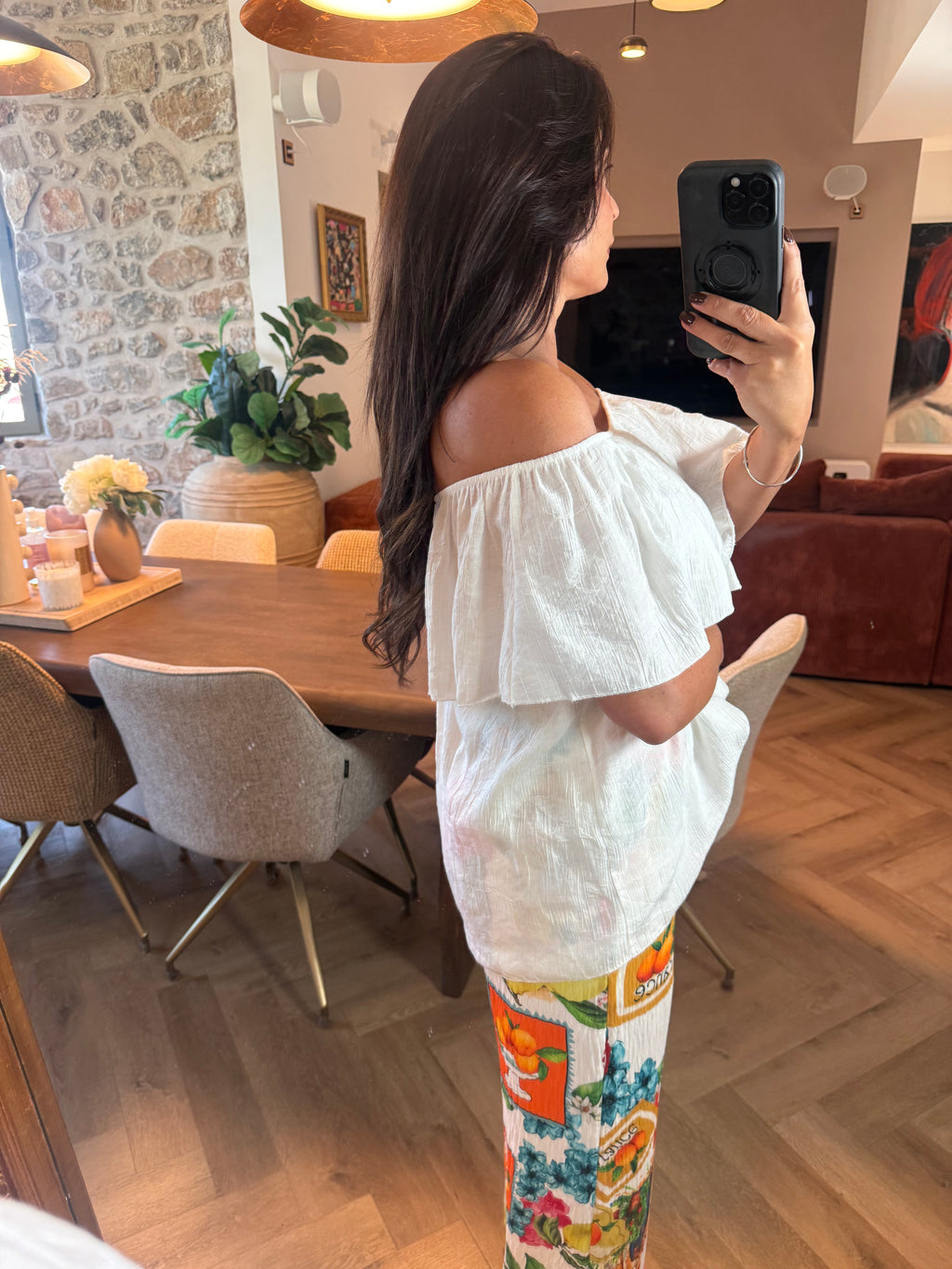 Top Louna blanc