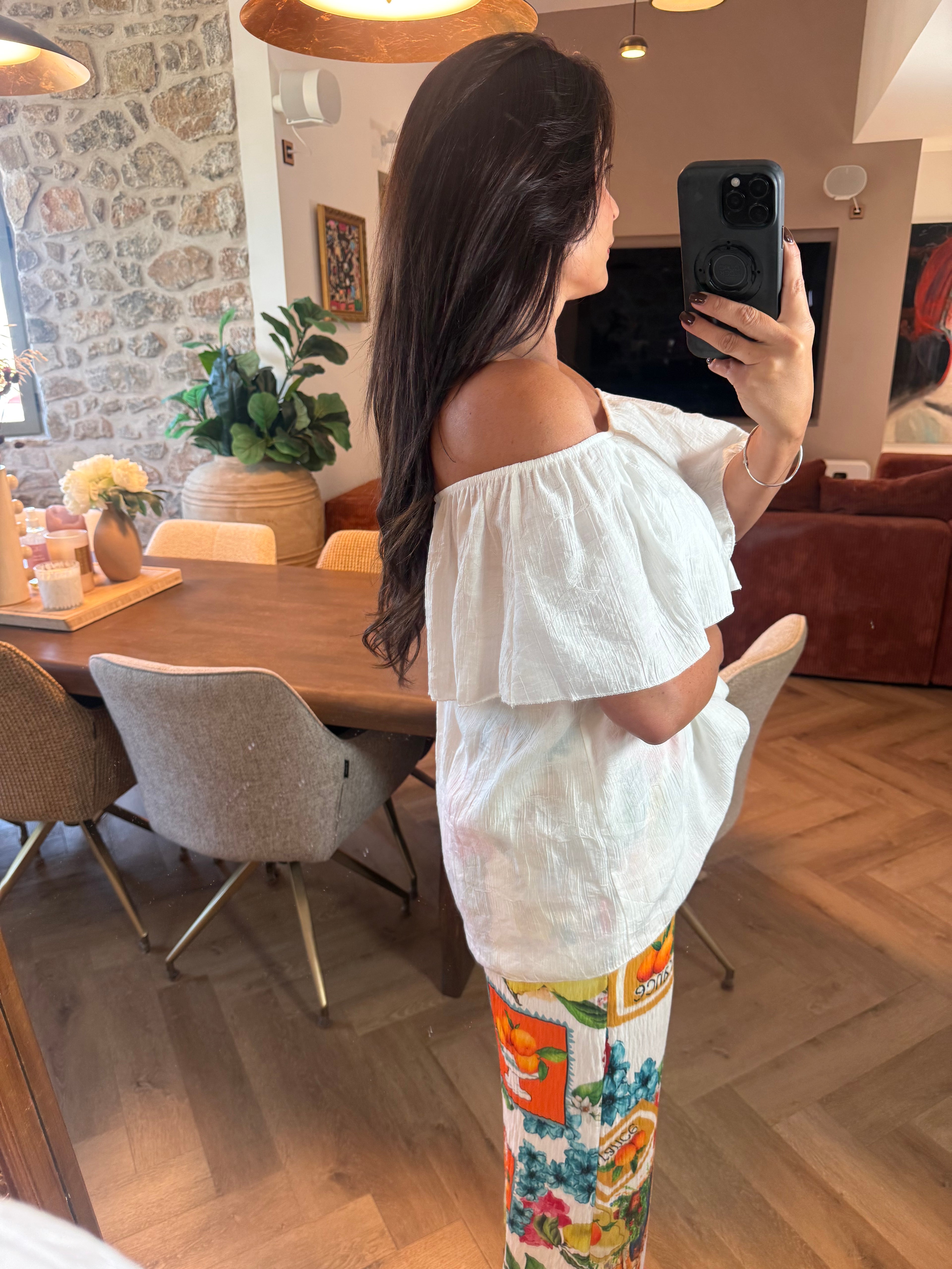 Top Louna blanc
