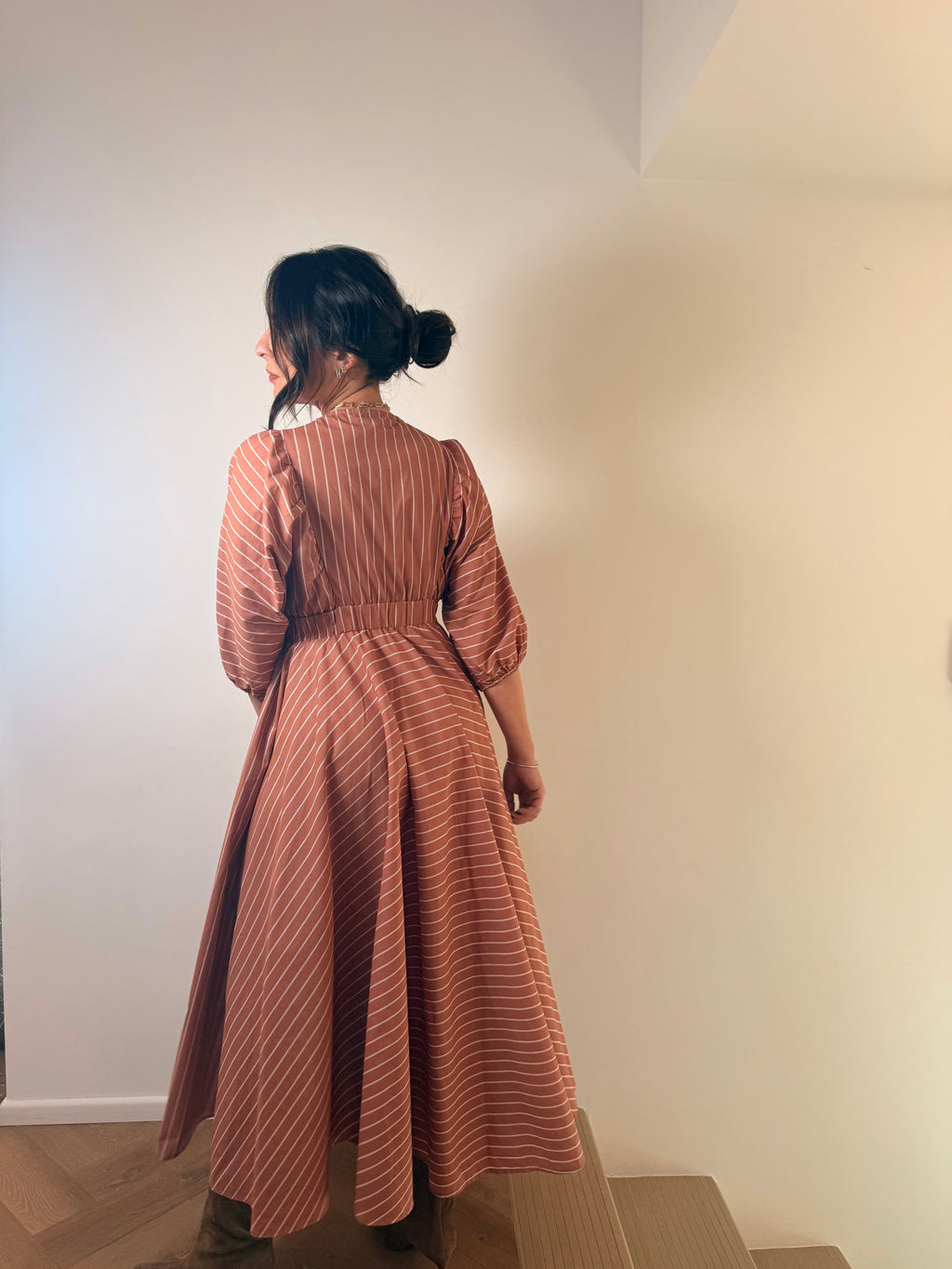 Robe terracotta