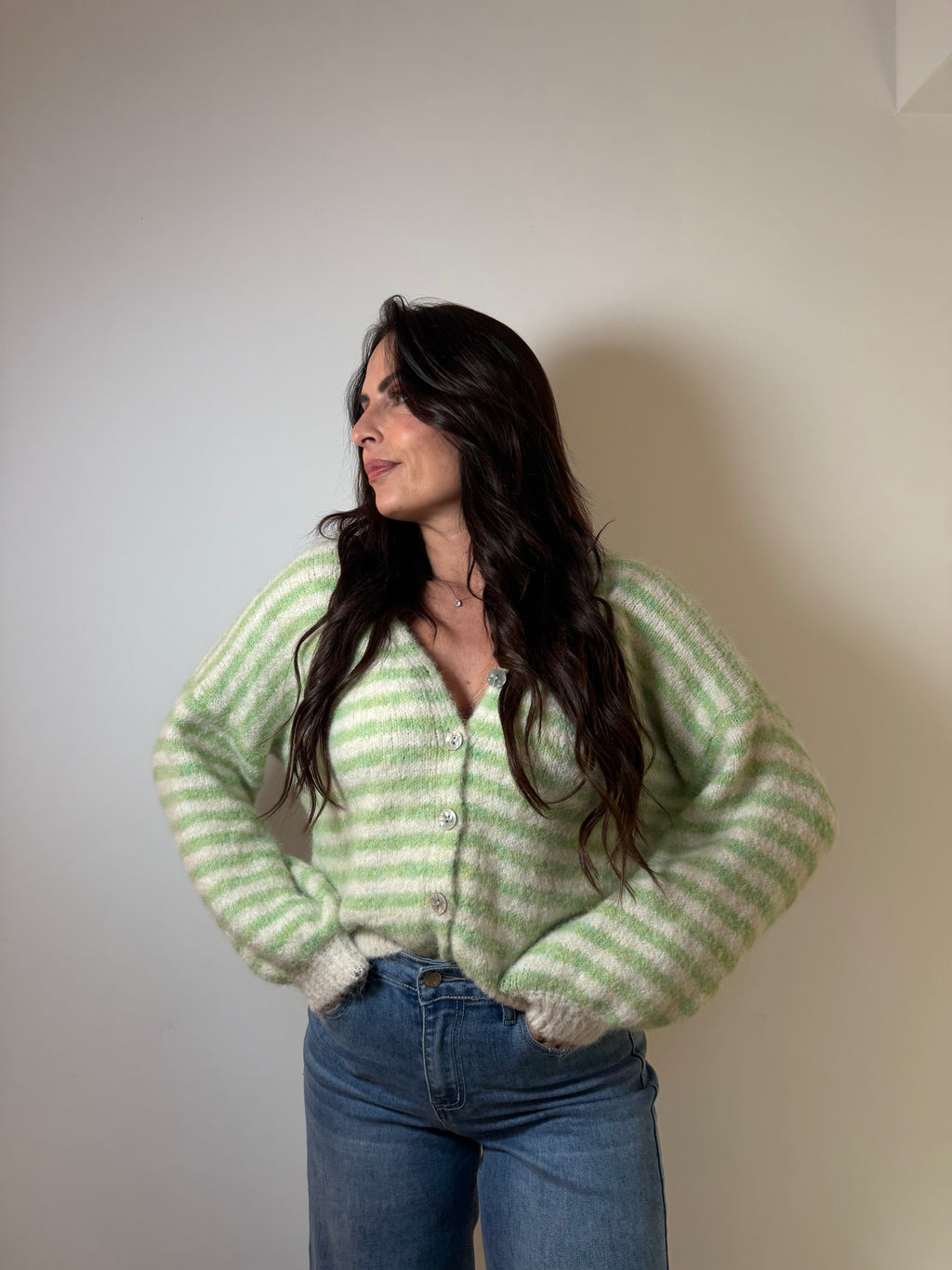 Gilet Valentina vert