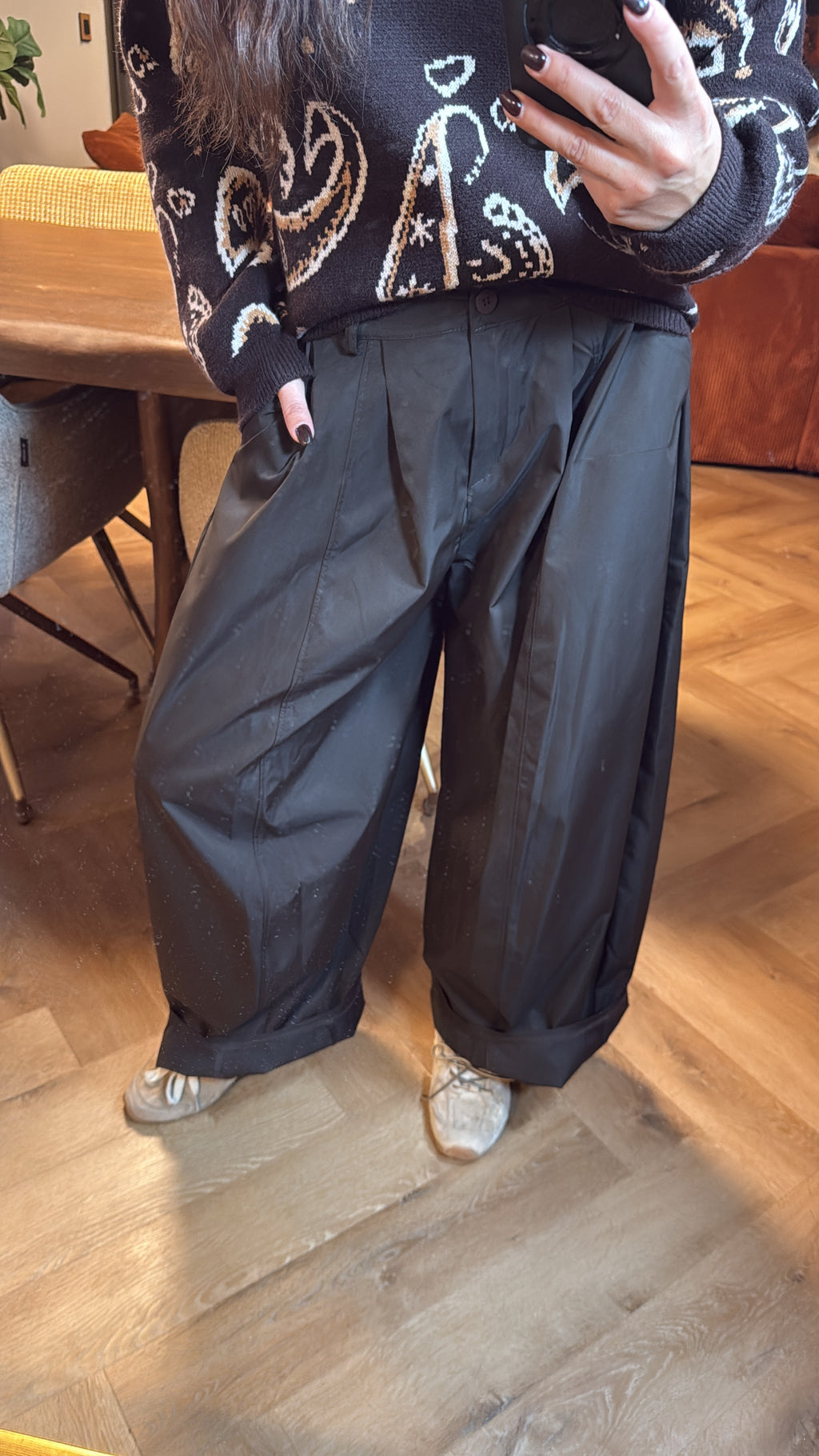 Pantalon barrel