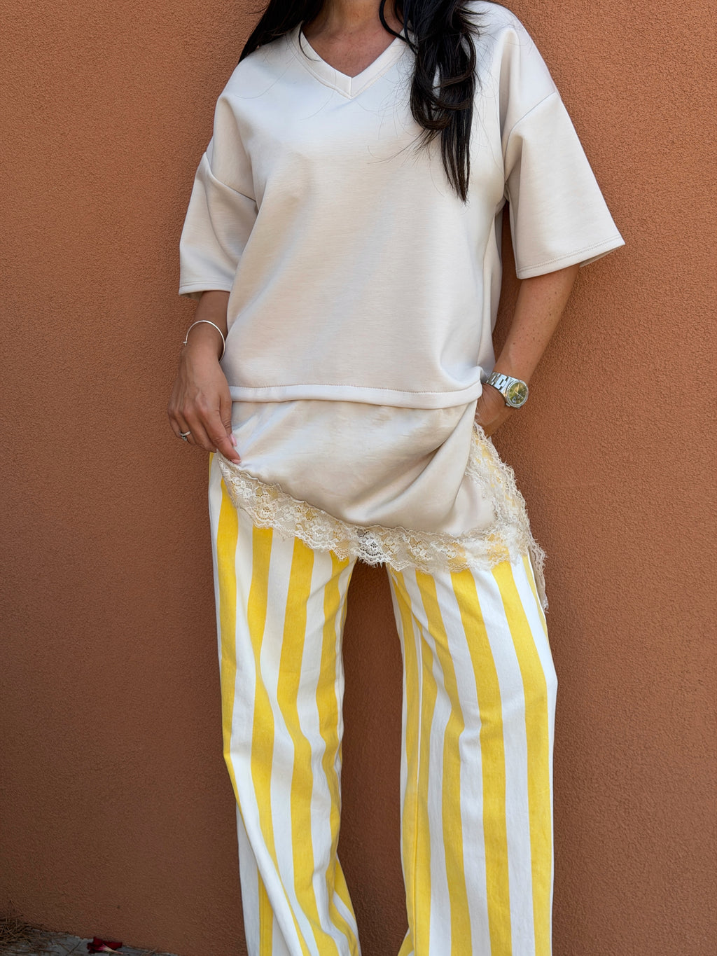 T-shirt asymétrique
