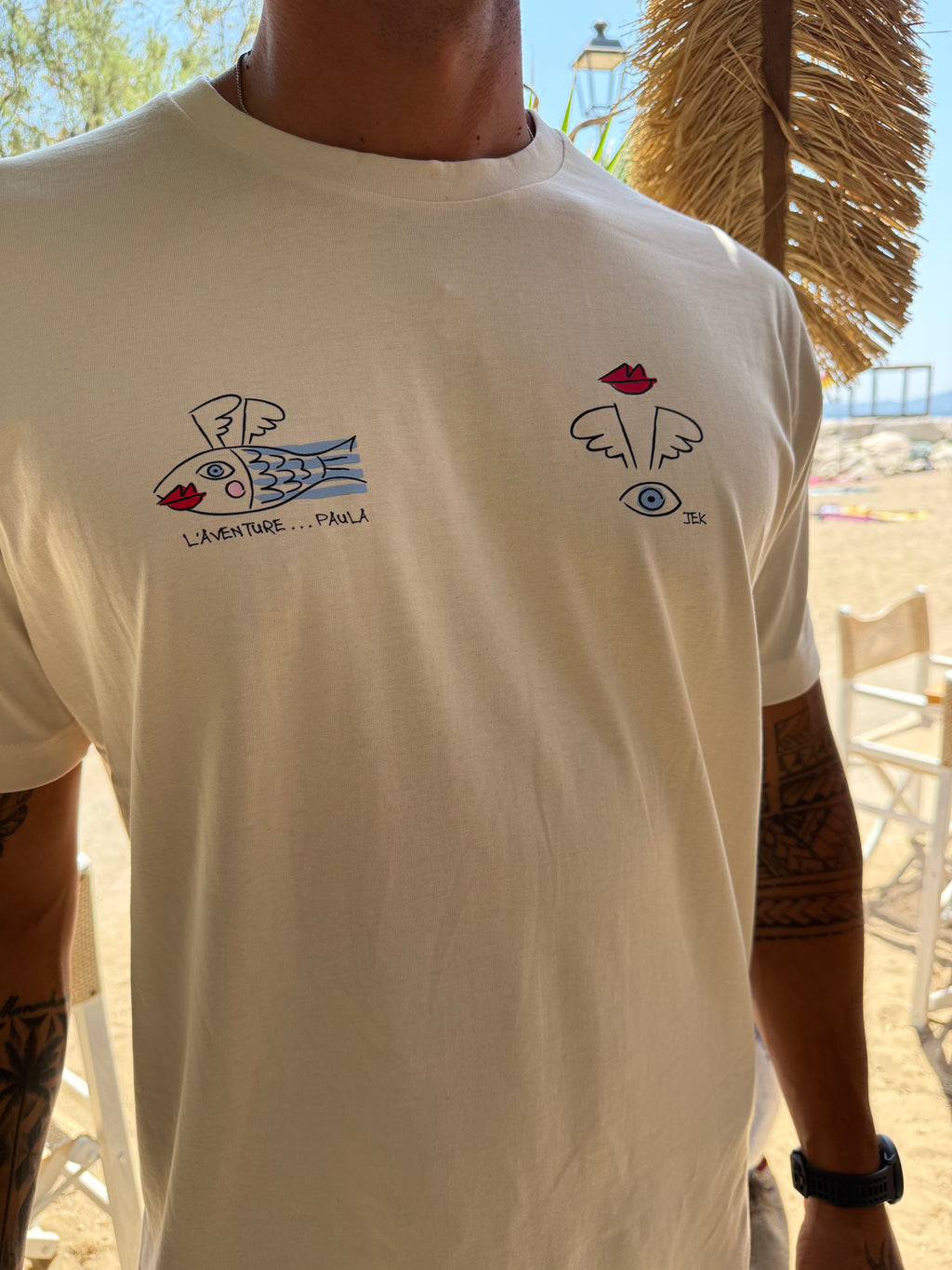 T-shirt sable L’aventure