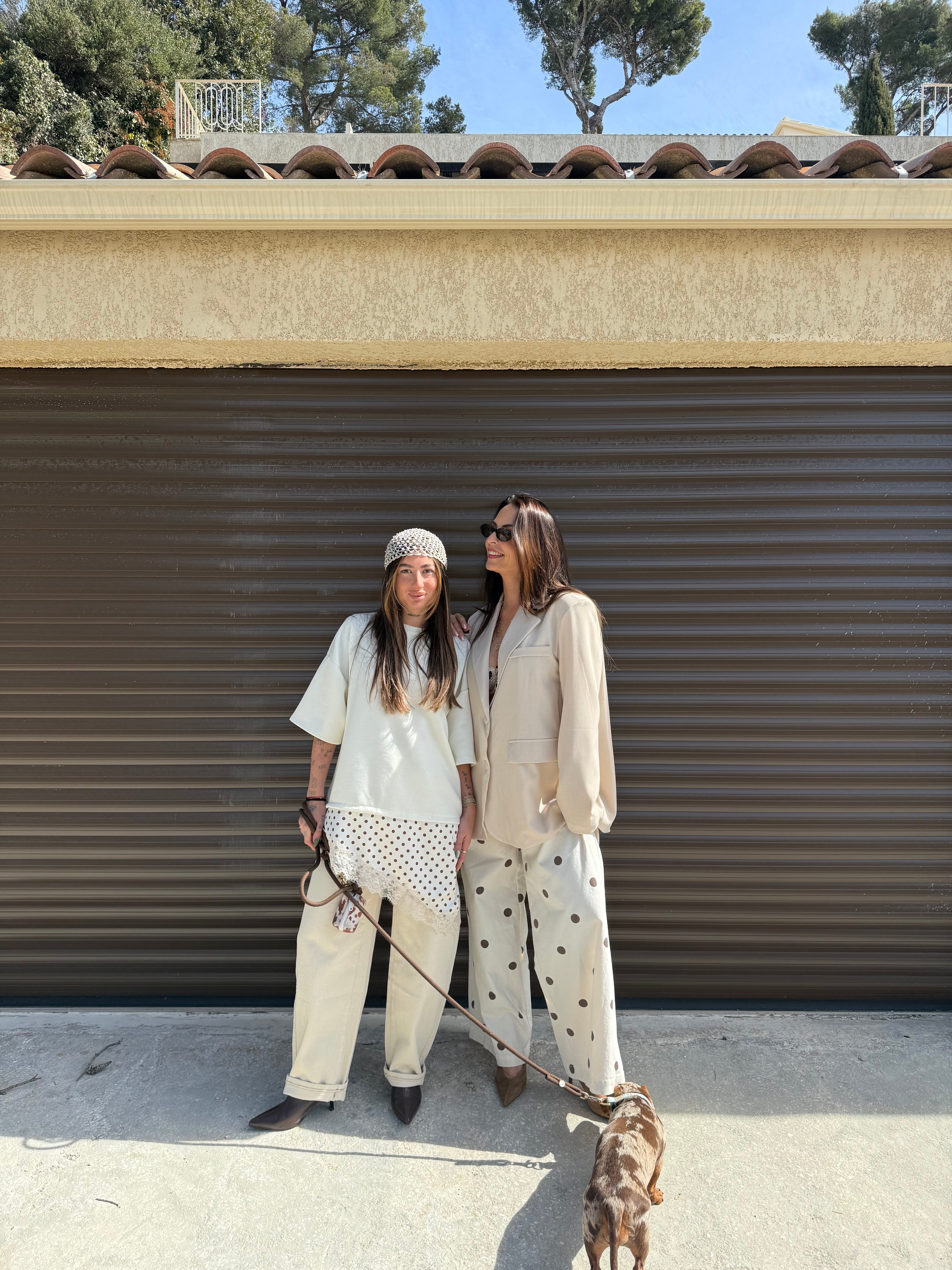 Pantalon polka dots