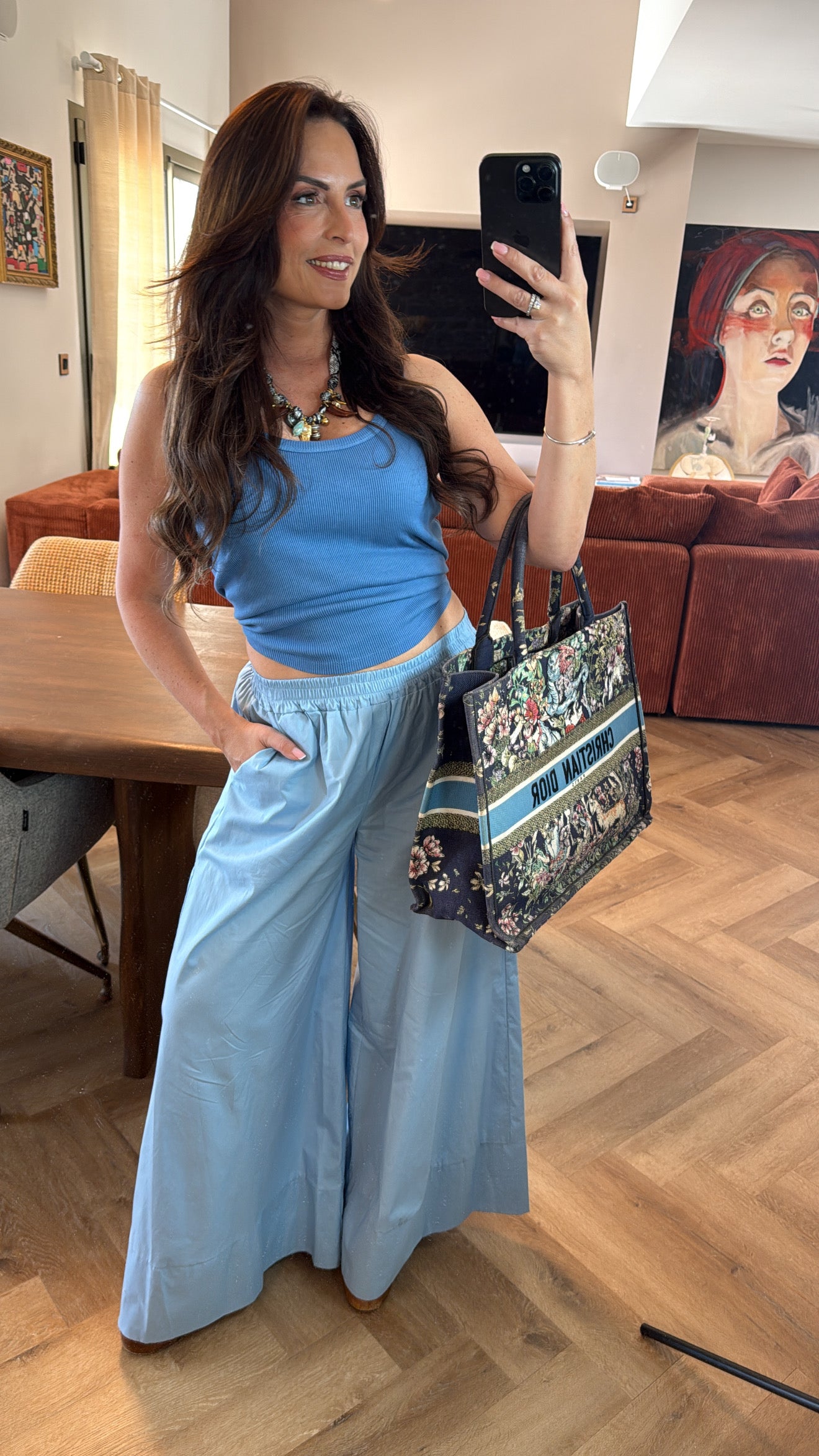 Pantalon palazzo Irène