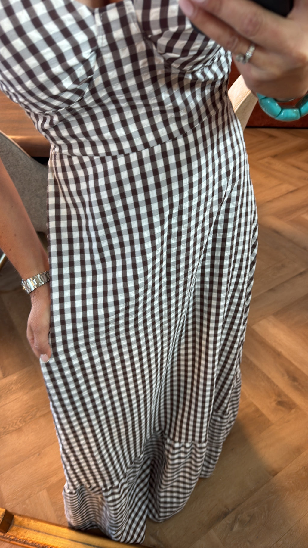 Robe vichy