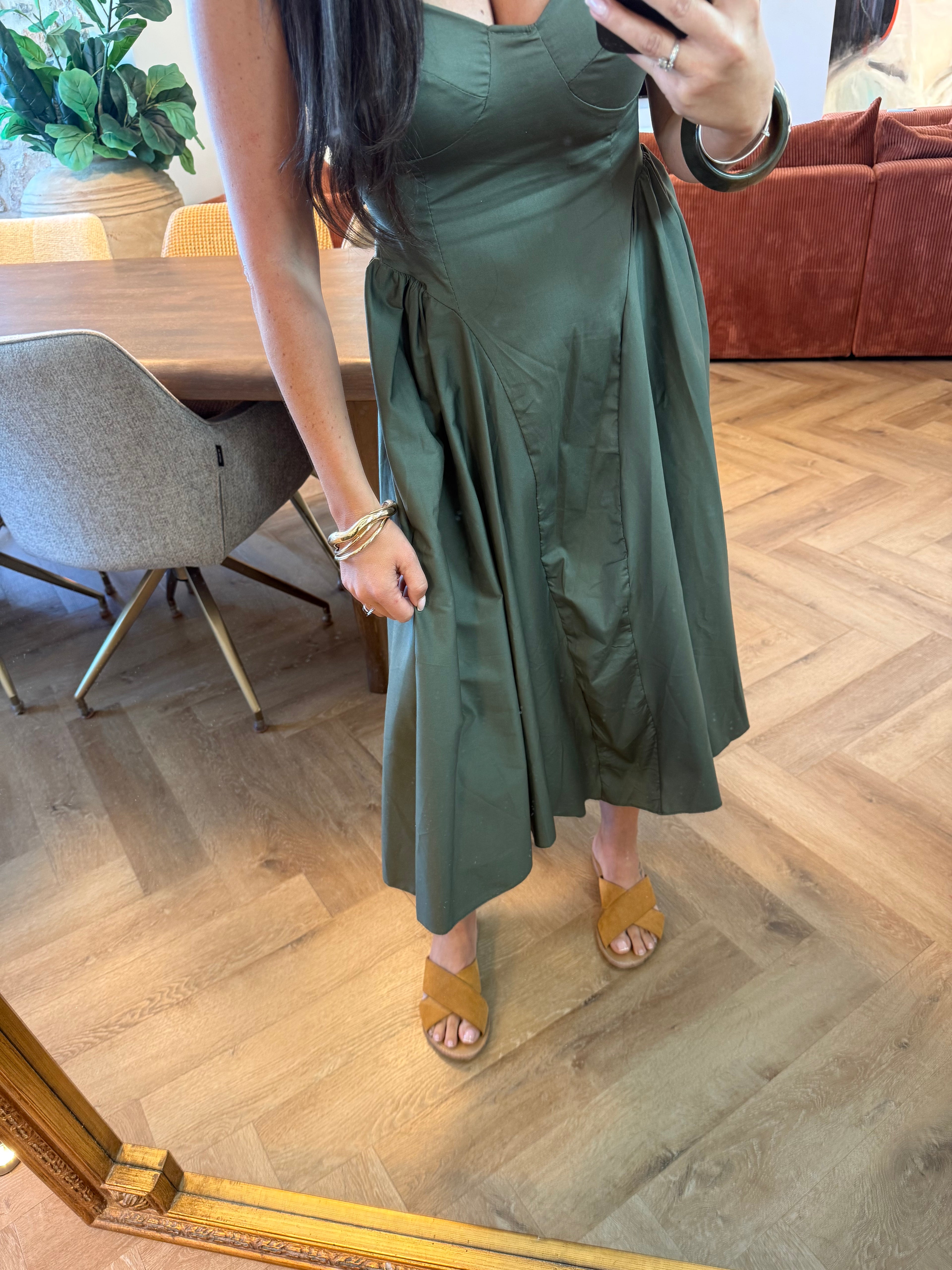 Robe kaki