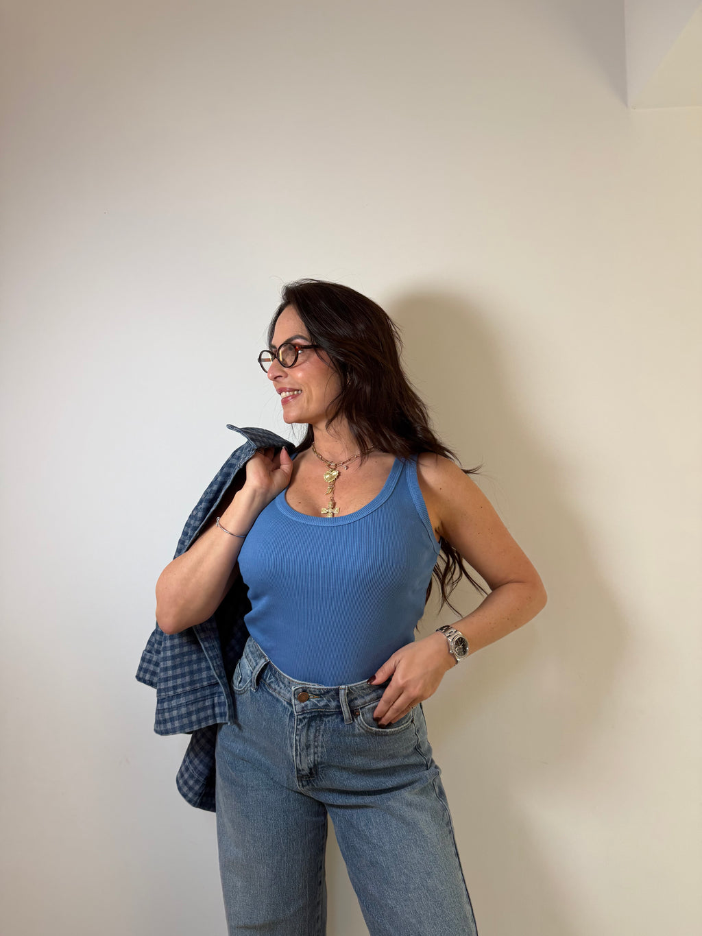 Top Anna blue