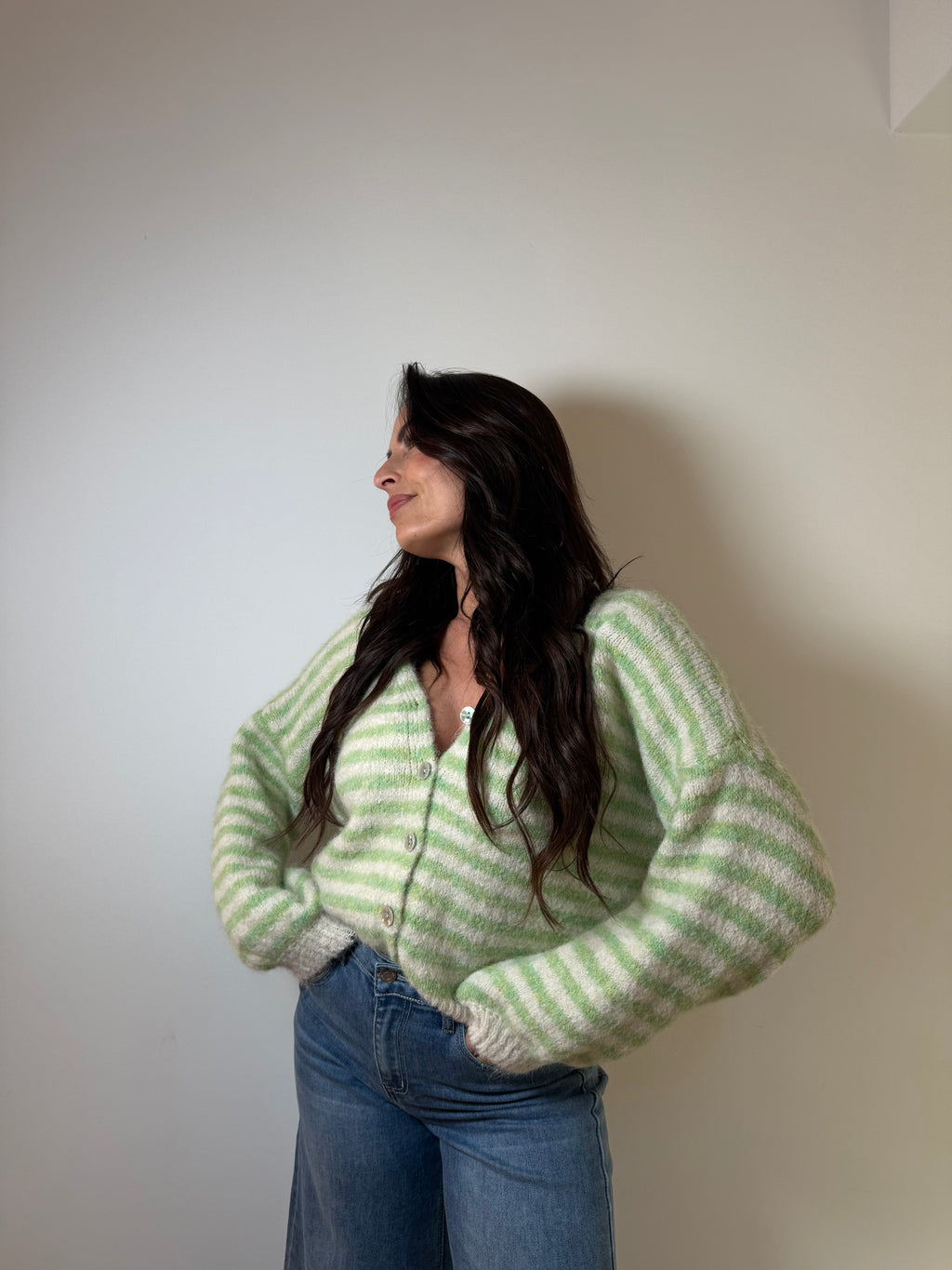 Gilet Valentina vert