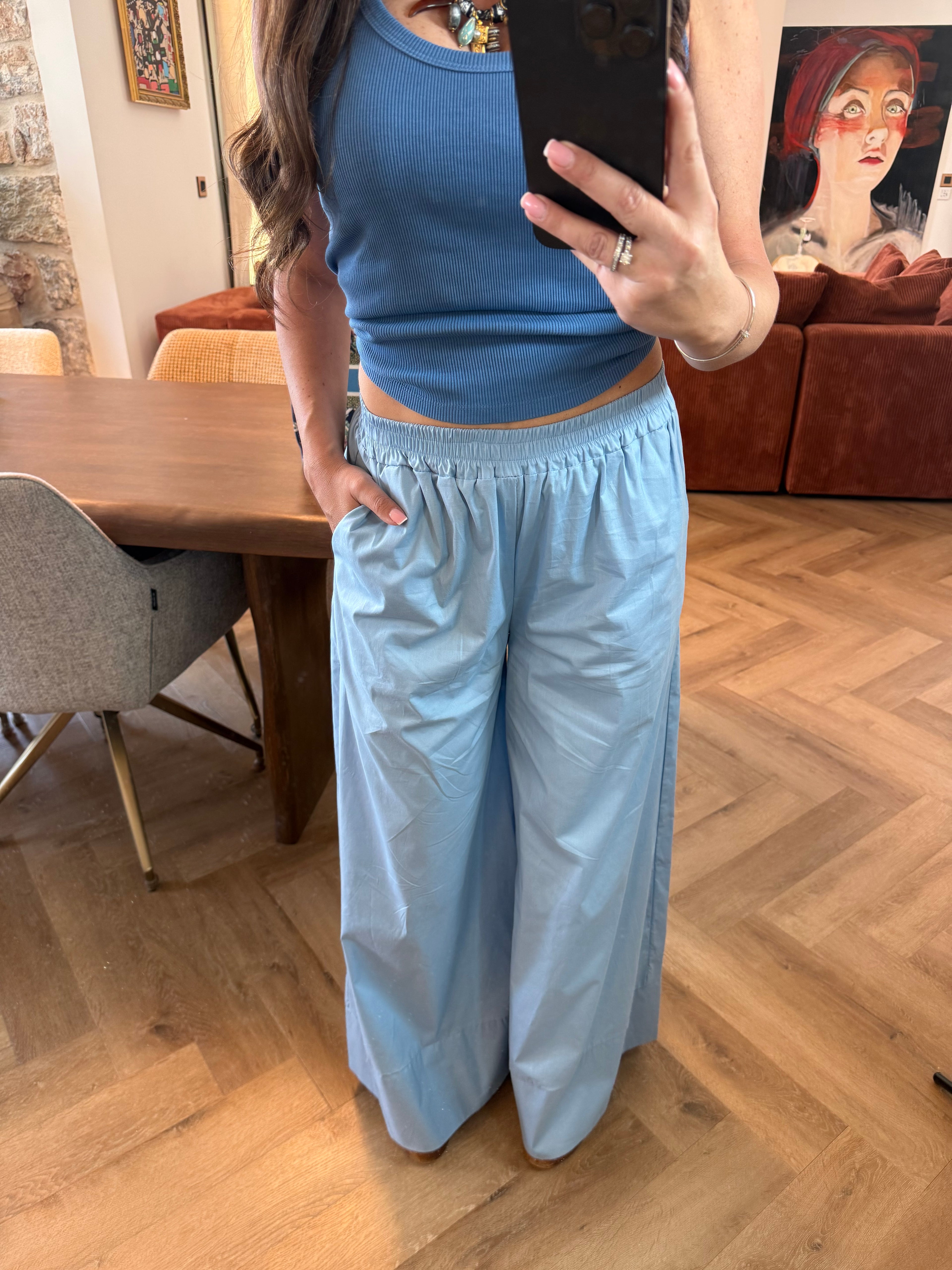 Pantalon palazzo Irène
