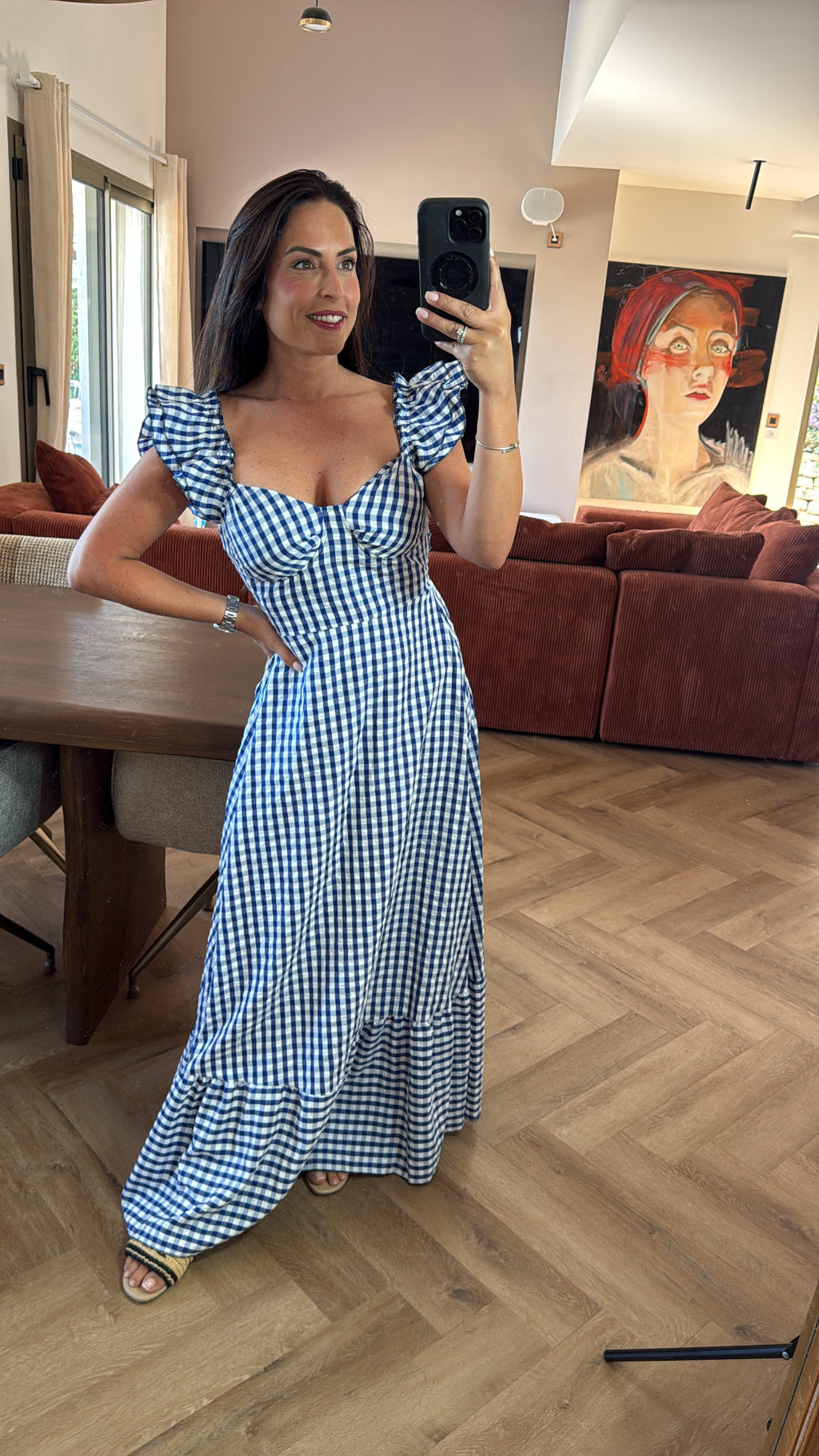 Robe vichy