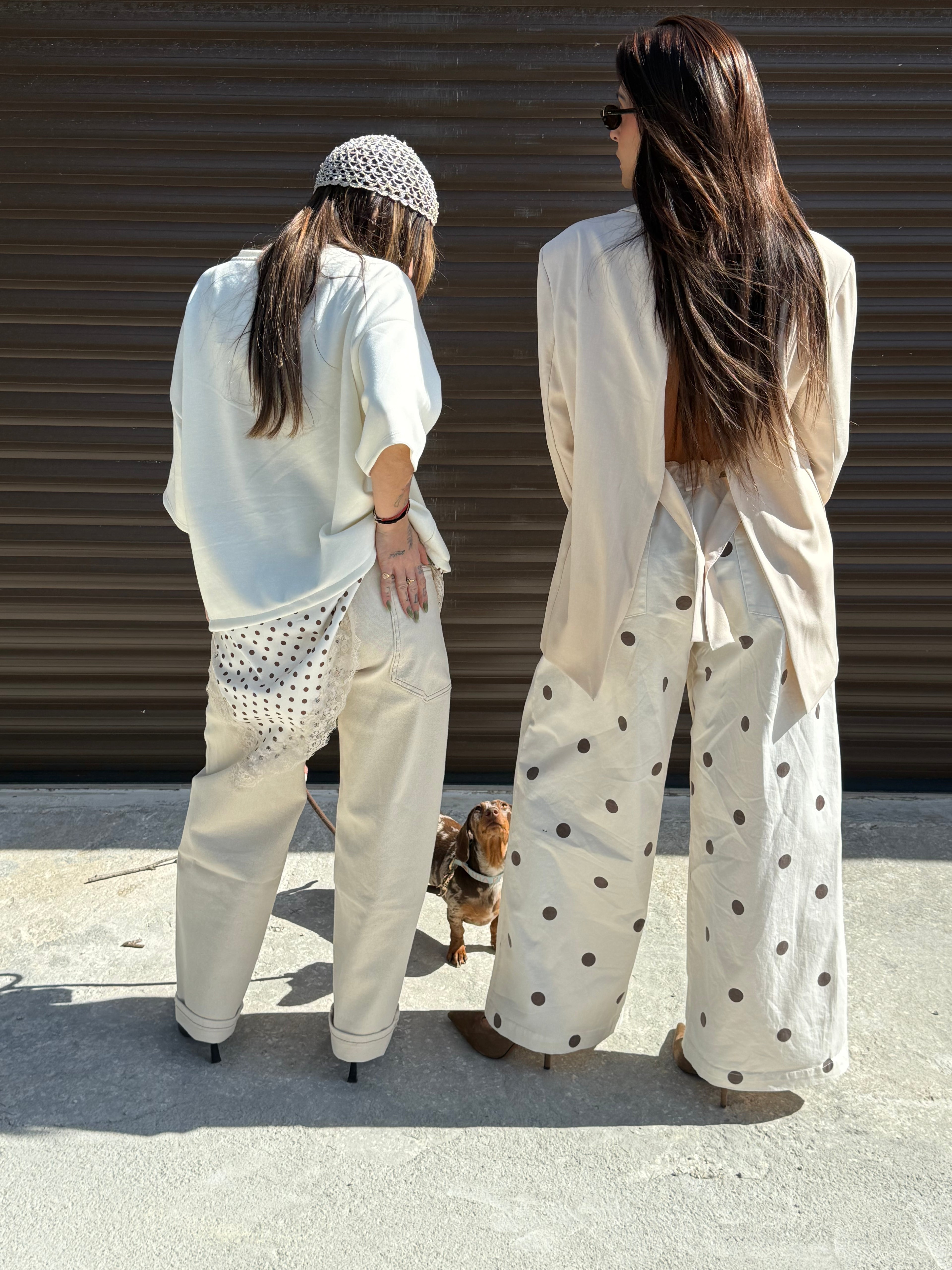 Pantalon polka dots