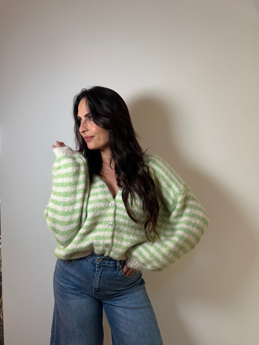 Gilet Valentina vert