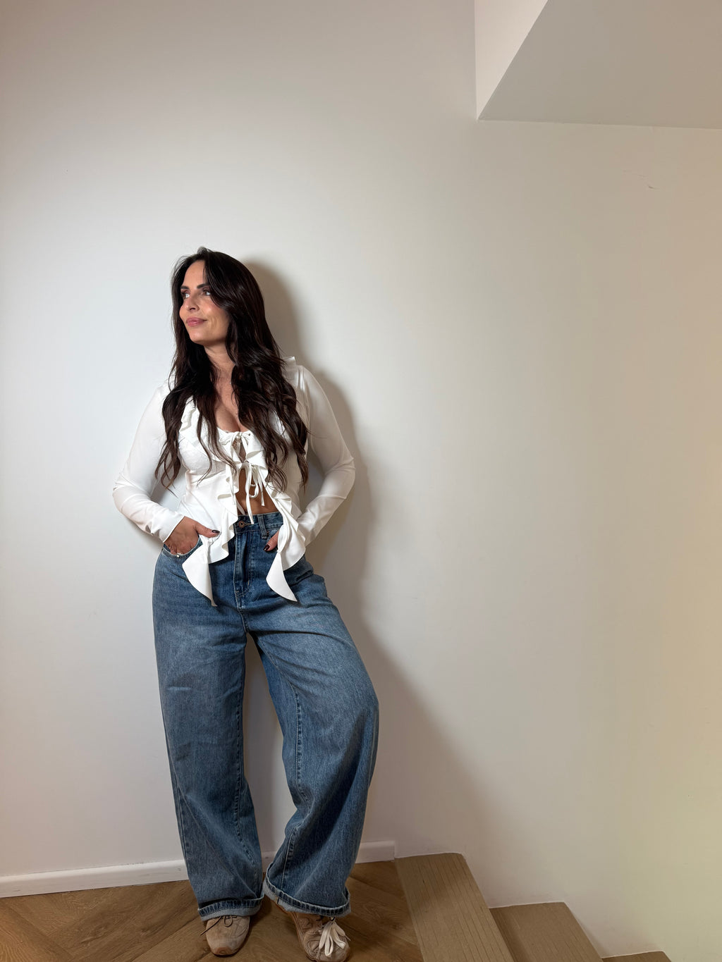 Blouse Louise blanche
