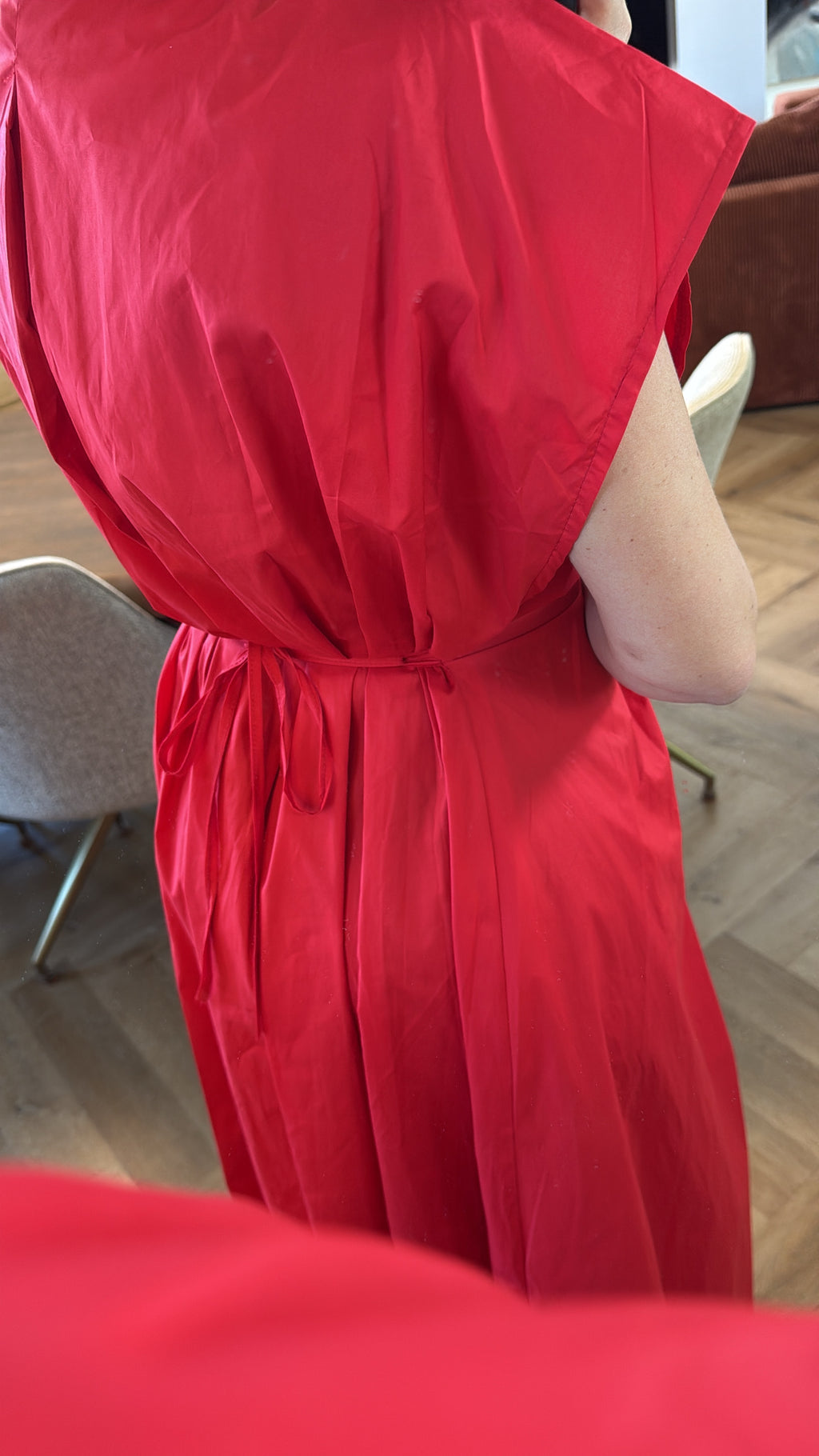 Robe longue red
