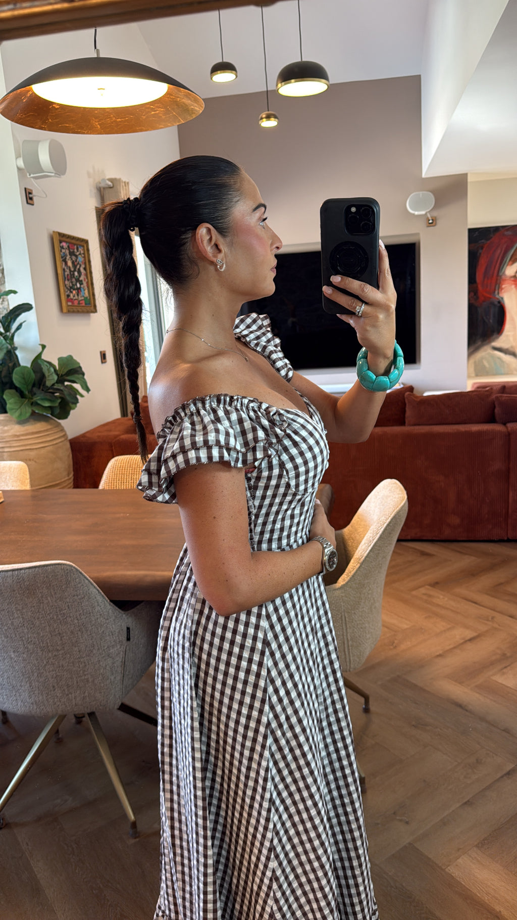 Robe vichy