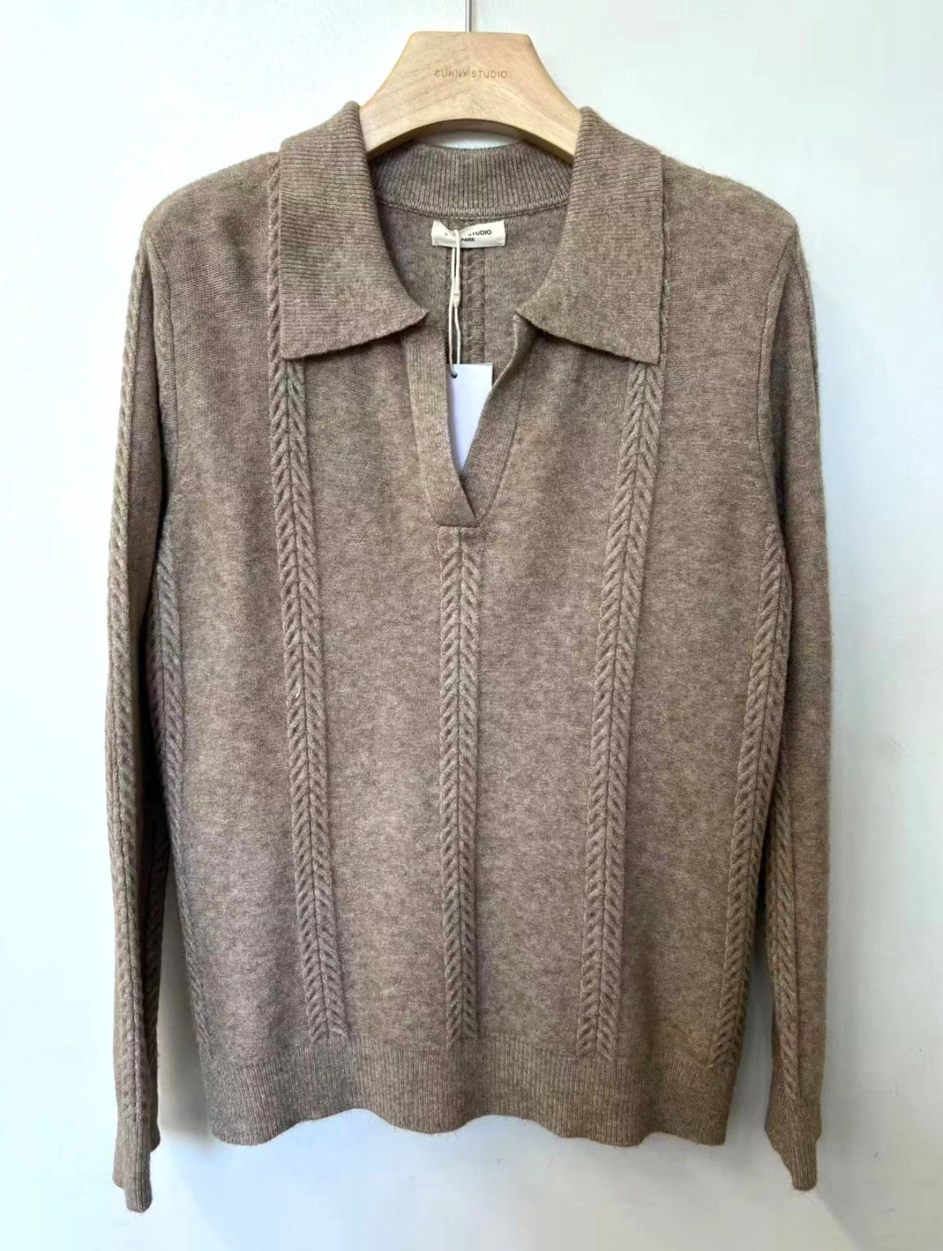 Pull mathilde beige