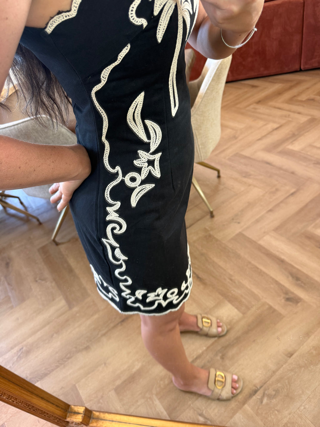 Robe black Marion