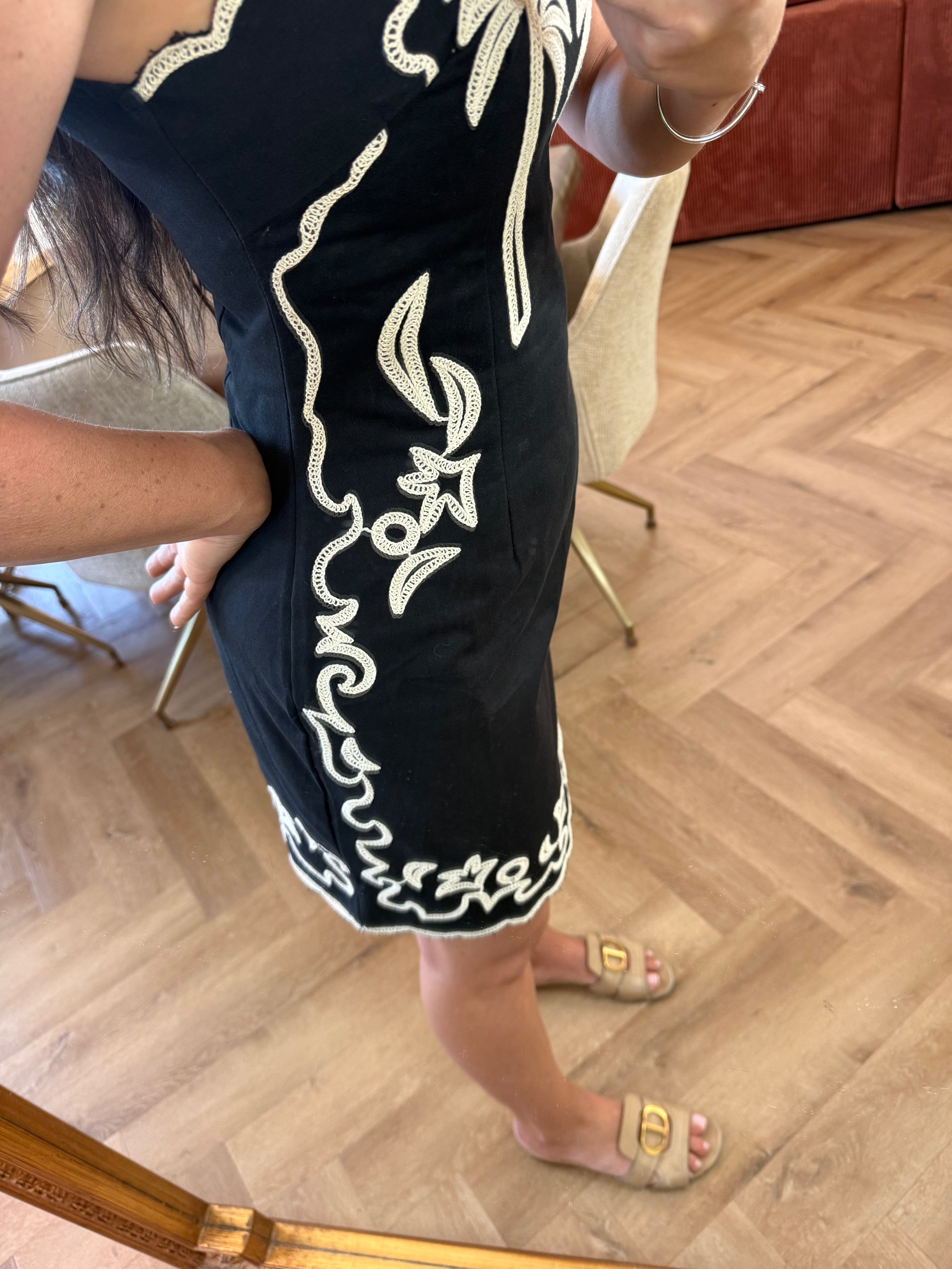 Robe black Marion
