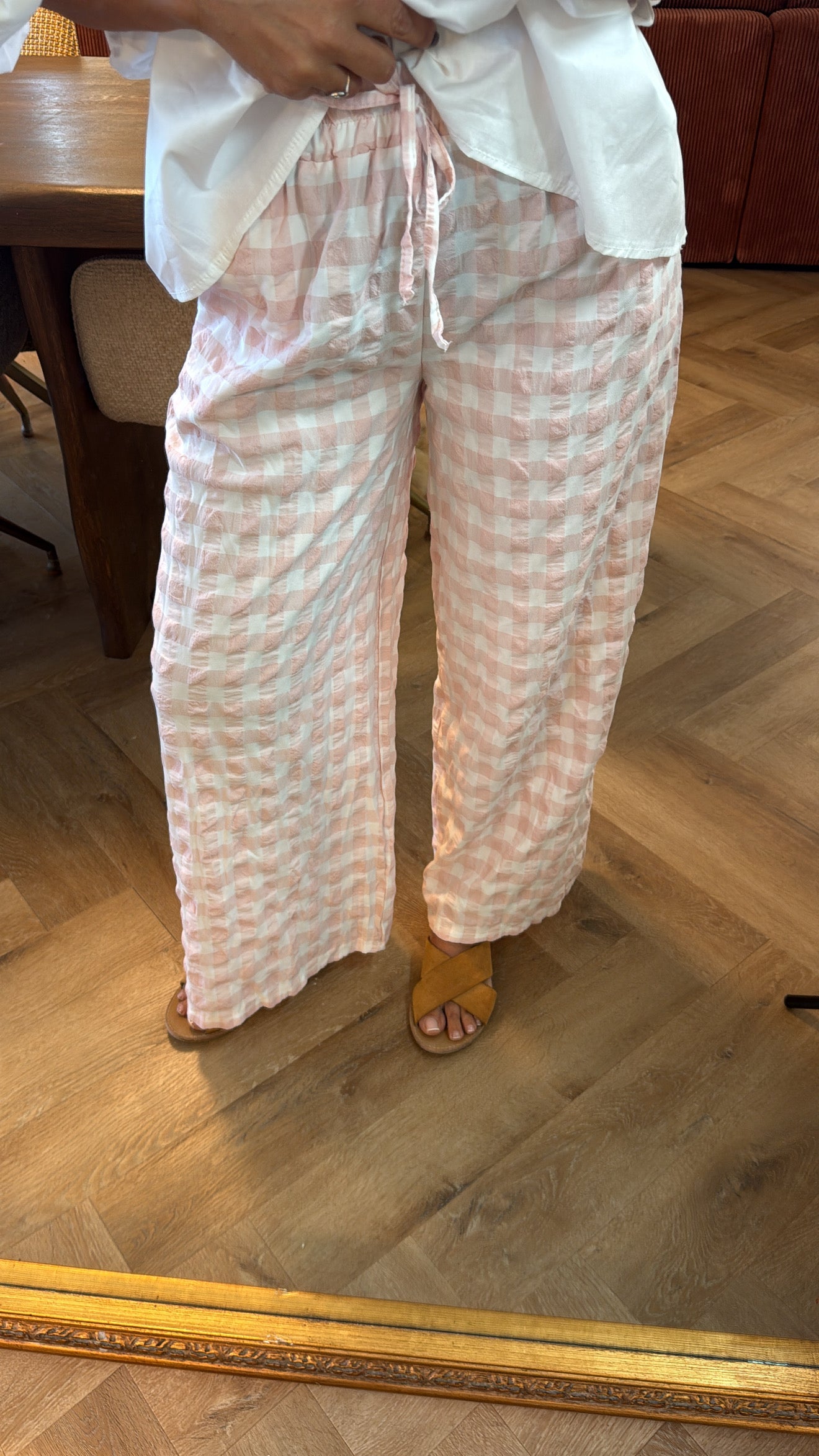 Pantalon vichy