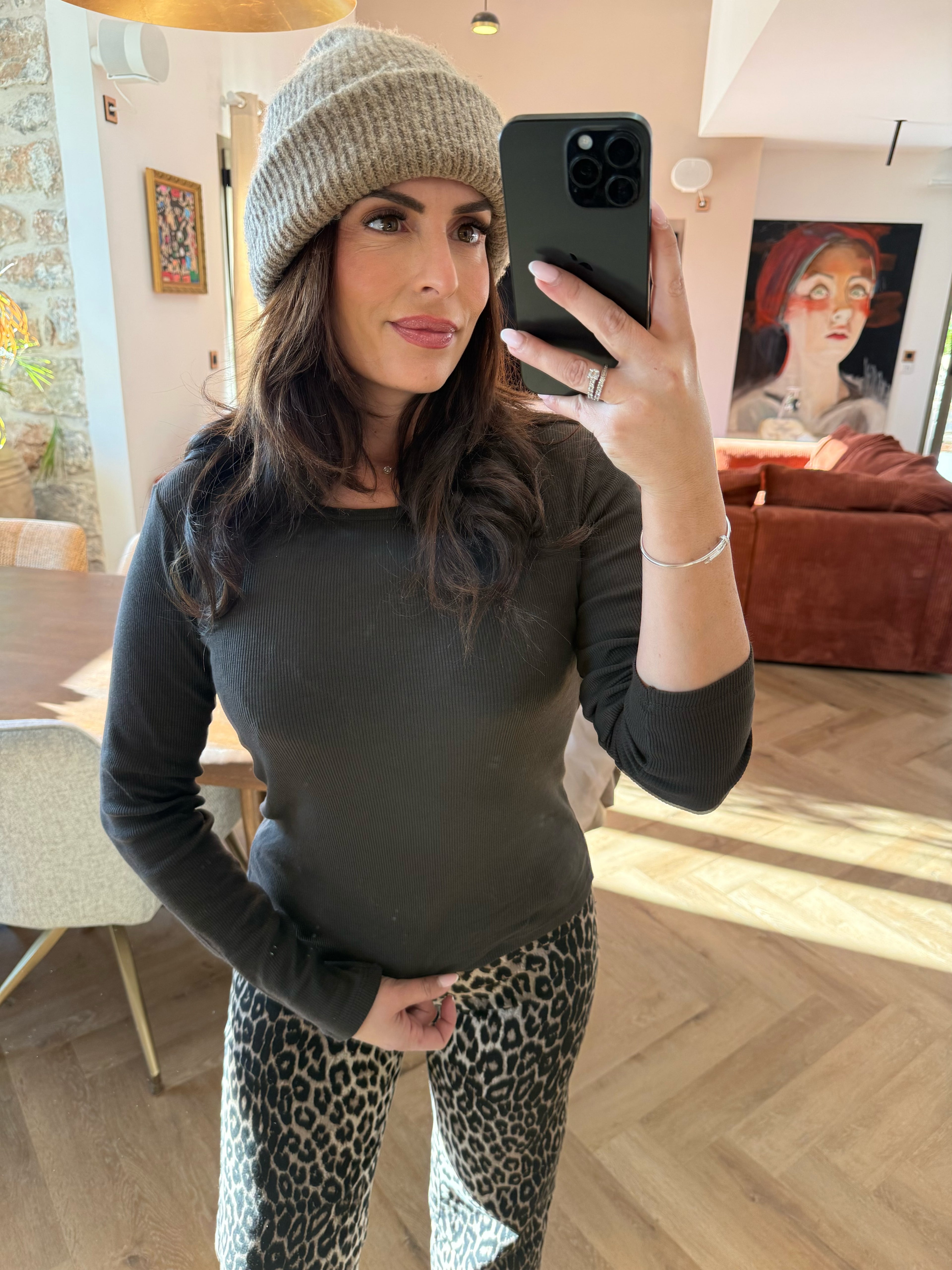 Top manches longues choco