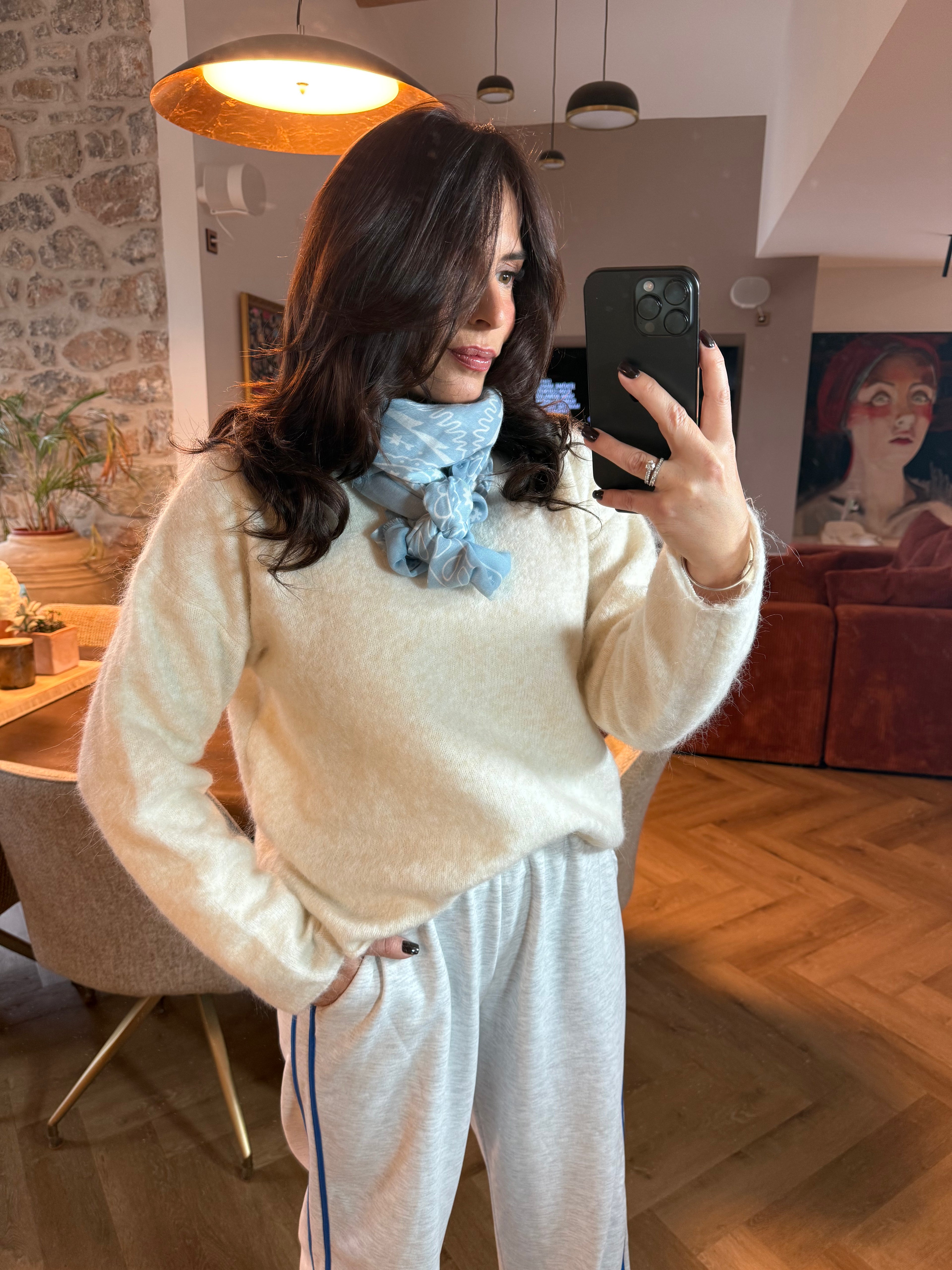 Foulard imprimé cachemire