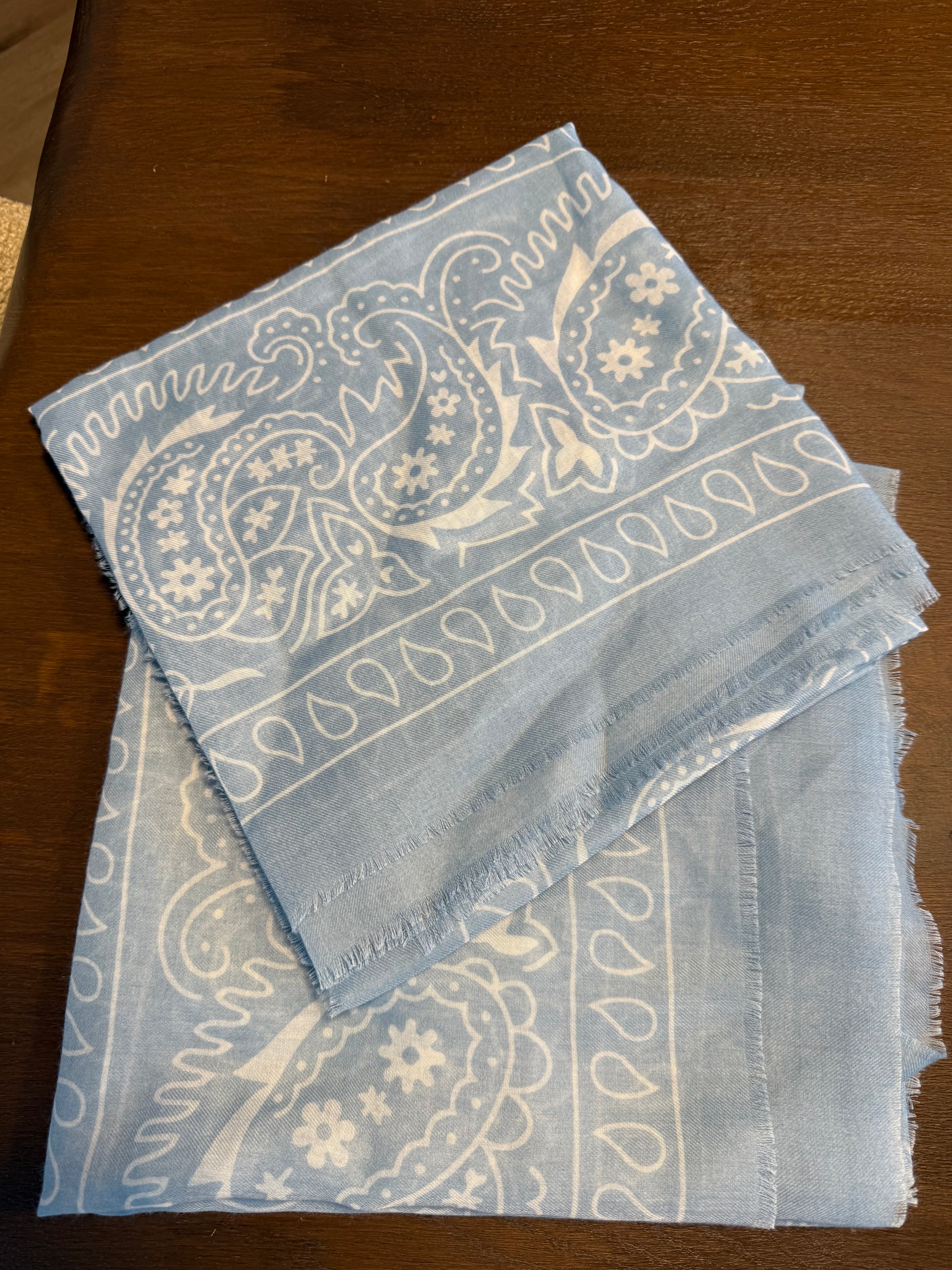 Foulard imprimé cachemire